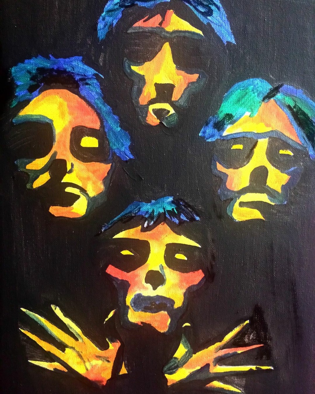 Bohemian Rhapsody painting
